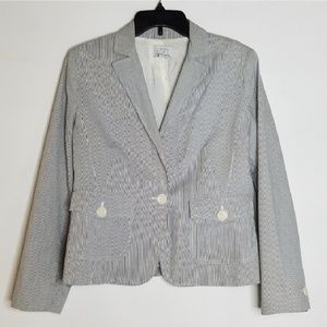 Ann Taylor LOFT Pin Stripe Blazer
